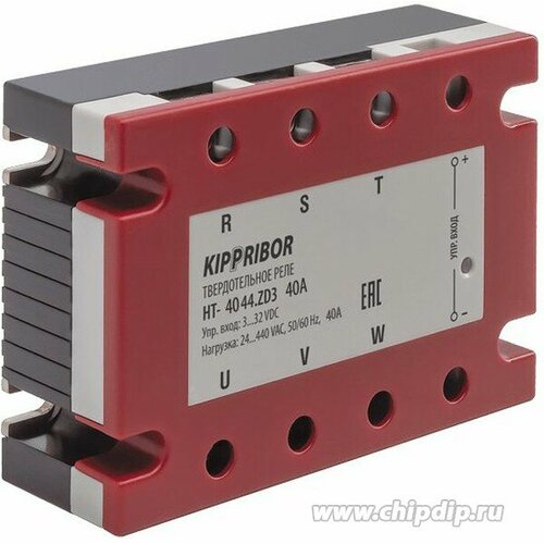 kippribor hd 4044 zd3 [m02] твердотельное реле 40a арт 00000101492 HT-4044. ZD3 [M02], Твердотельное реле для коммутации резистивной нагрузки 40A/440VAC