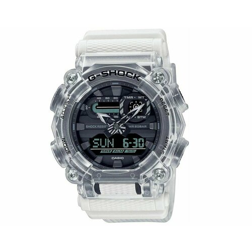 Наручные часы CASIO GA-900SKL-7A, черный, белый наручные часы casio g shock ga 900skl 7a