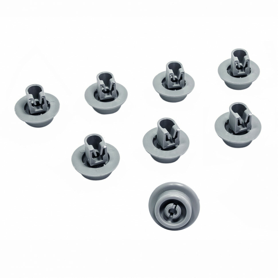 Ролик корзины посудомоечной машины Electrolux, Zanussi, AEG комплект 8шт 50279059005 DWB908ZN Ролик корзины посудомоечной машины Electrolux, Zanussi, AEG комплект 8шт 50279059005