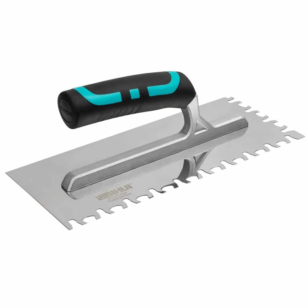 фото Зубчатый шпатель гребенка из нерж. стали BIHUI тигровый коготь