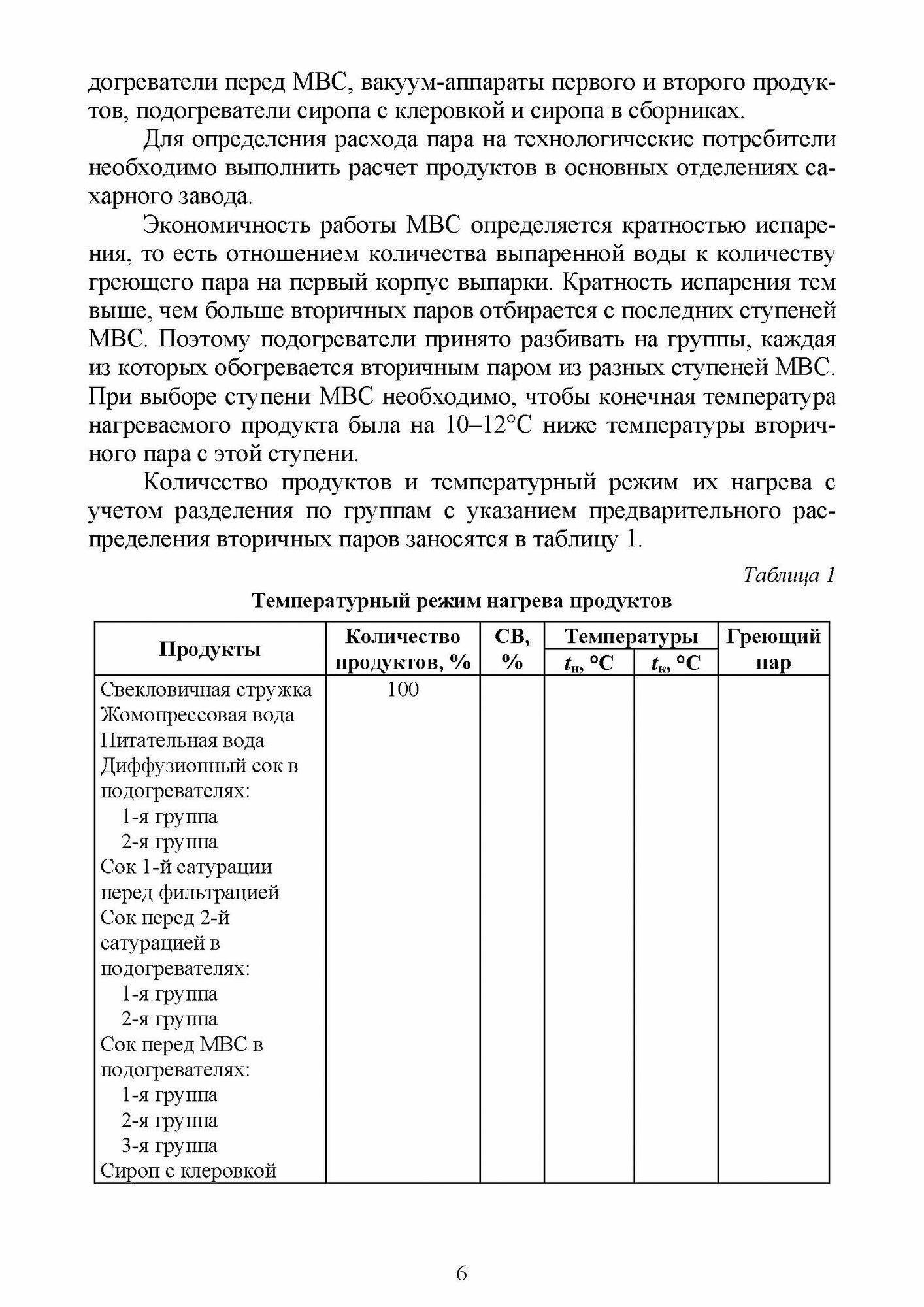 Расчет выпарной станции сахарных заводов Курсовое и дипломное проектирование Учебное пособие для СПО - фото №4