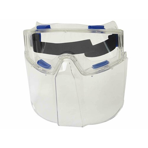 Очки защитные с непрямой вентиляцией в сборе со щитком, 12205, FIT защитные очки stayer profi ударопрочная линза с непрямой вентиляцией