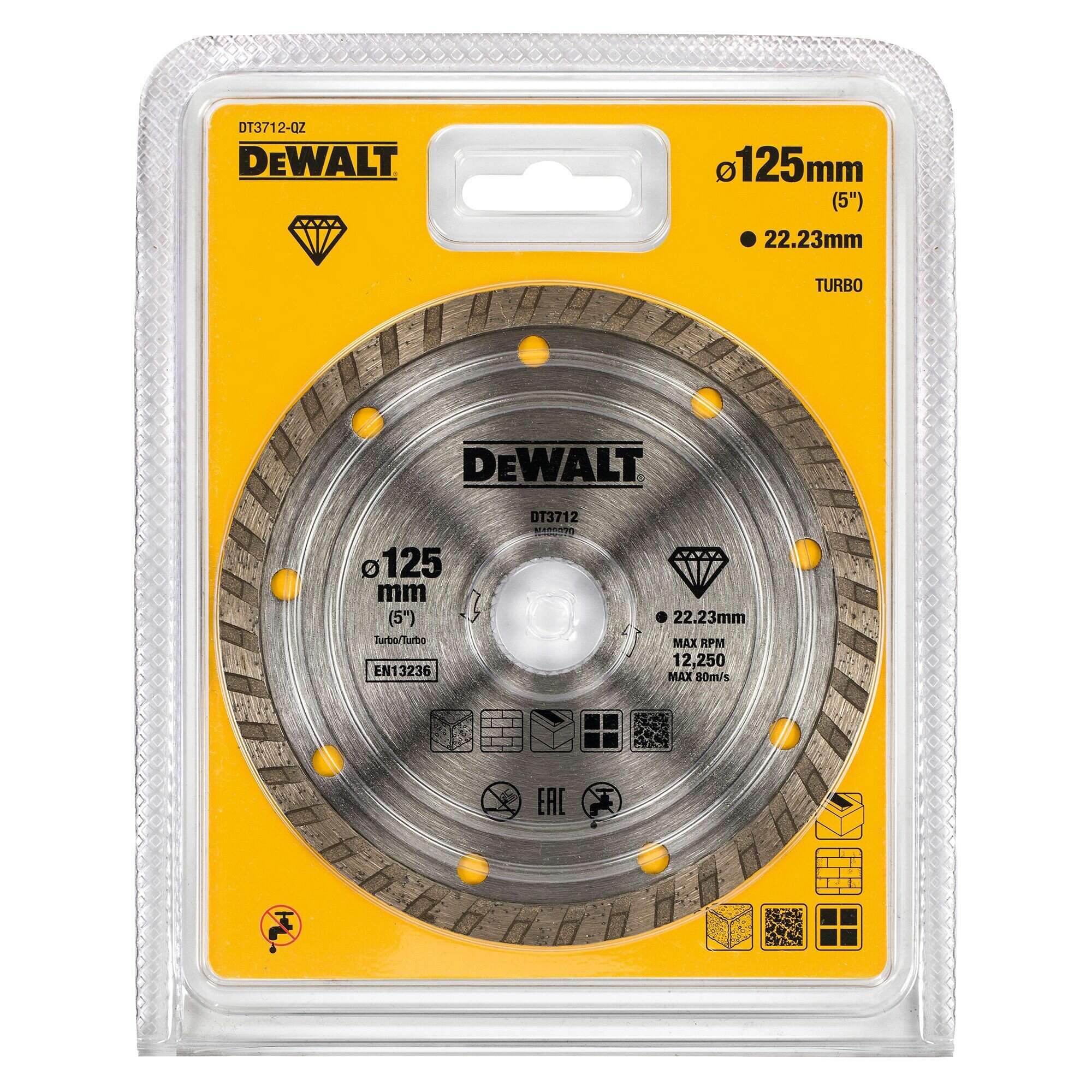 Алмазный отрезной диск для ушм Dewalt - фото №11