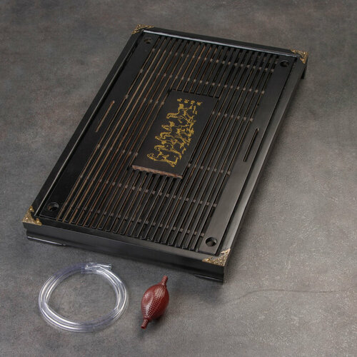 Поднос для чайной церемонии чабань 53 х 33 х 5 см японский дуб 4620₽