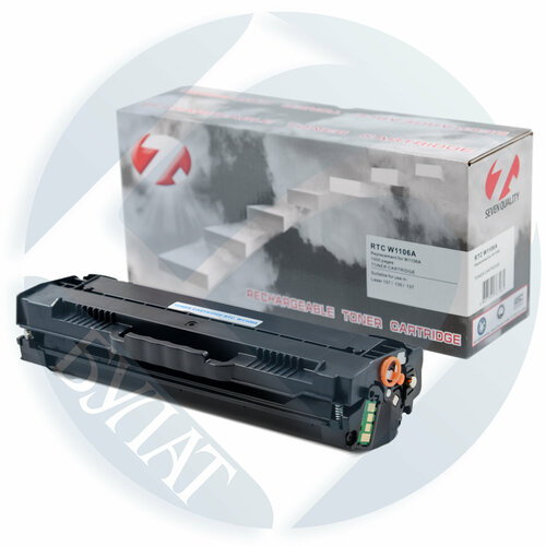 W1106A Тонер картридж HP Laser 107 135 W1106A (106A) (1k) 7Q новая версия чипа / Laser 137 картридж w1106a 106a black без чипа для принтера hp 107 a 107 w