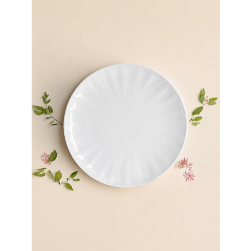 Тарелки закусочные 2 шт Home & Style Floral, фарфоровые, 20,5 см