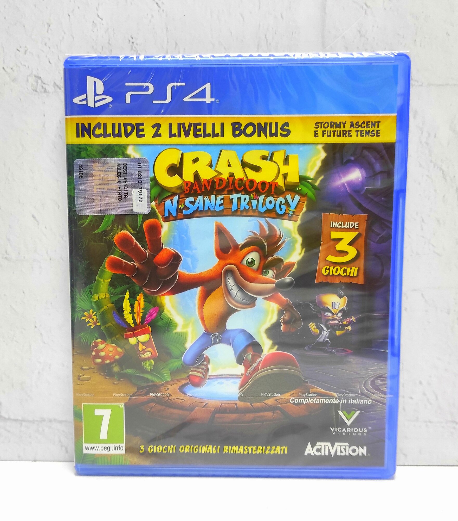 Crash Bandicoot N.sane Trilogy Видеоигра на диске PS4 / PS5