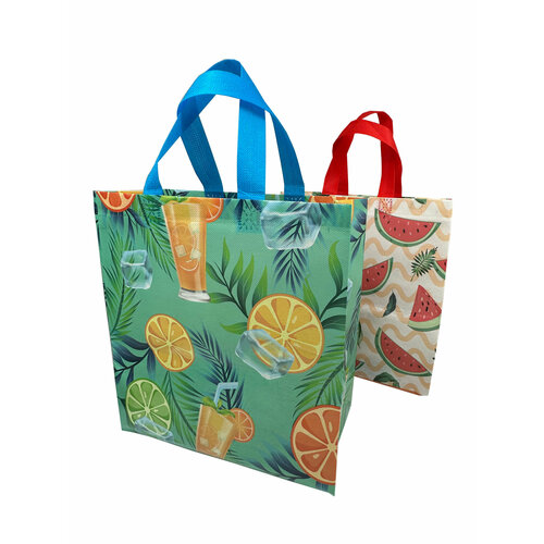 Сумка-баул LATS 2 шт 5 л 267х345х12 см ручная кладь зелeный 299₽