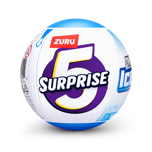С куклой Zuru Игровой набор ZURU сюрприз в шаре Surprise 5 Ледяные динозавры Голубой 8 см зуру 1350₽