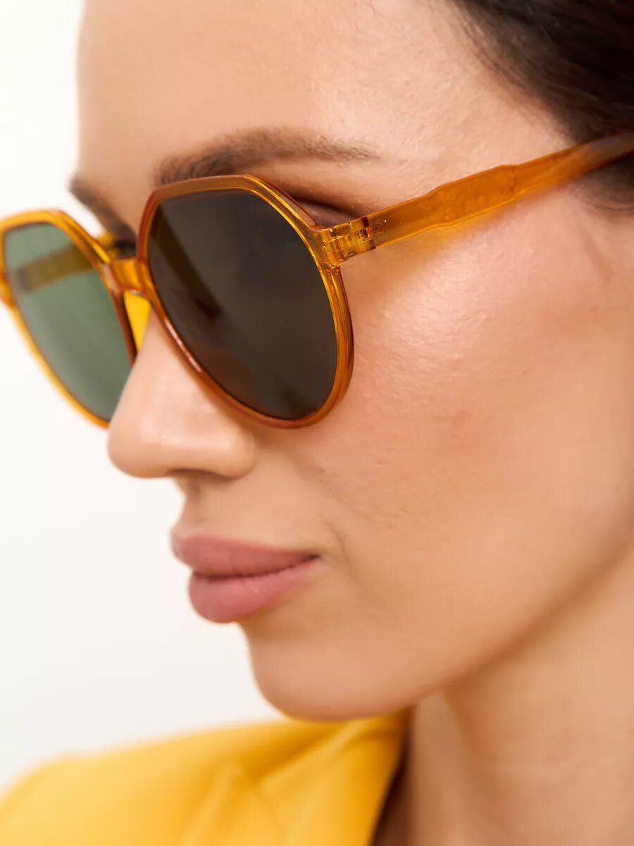 Солнцезащитные очки , оранжевый — фото 1