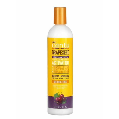 Cantu Укрепляющий активатор локонов из виноградных косточек 355 мл 3800₽