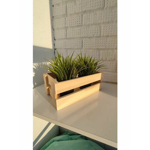 Ящик флористический деревянный 29х17х11 см