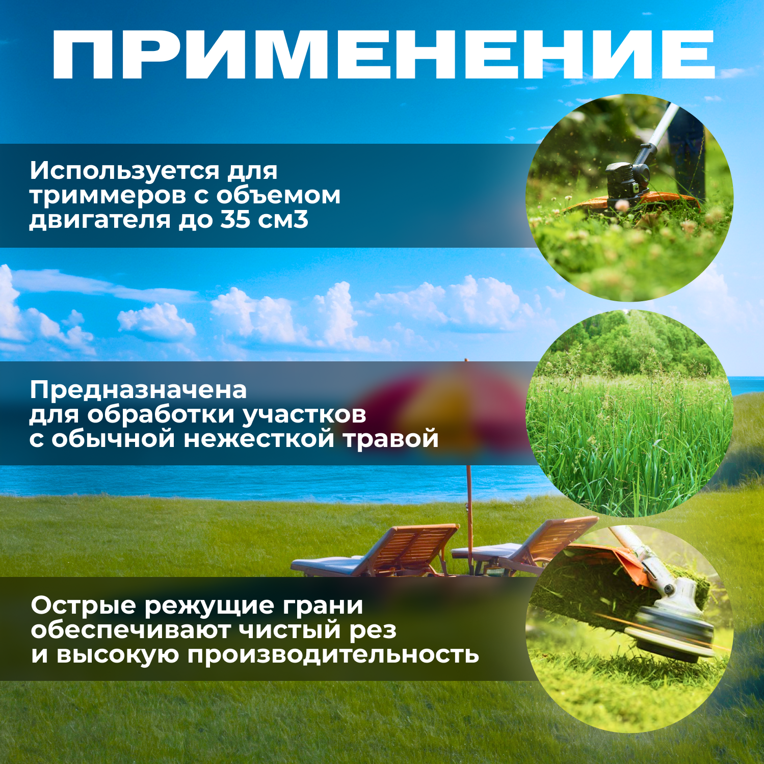 Леска для триммера d 2,4 мм x 262 м сечение круглое STARTUL GARDEN (ST6055-24) — фото 1