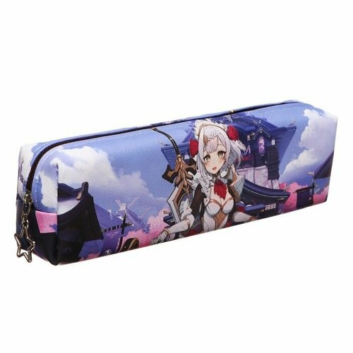 Пенал школьный на молнии Calligrata Аниме 628₽