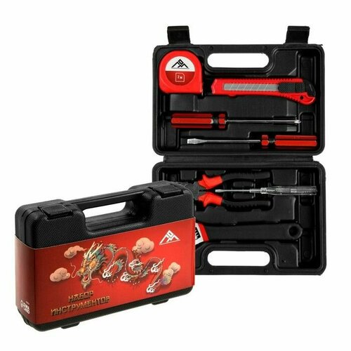Набор инструментов в кейсе ЛОМ в подарочной упаковке 7 предметов 1229₽