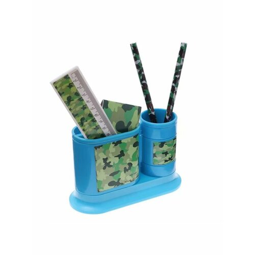 Набор настольный канцелярский Милитари 7 предметов 625₽