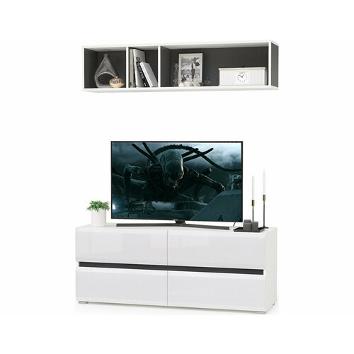 Гостиная Сидней Комплектация 1 тумба ТВ полка 14820₽