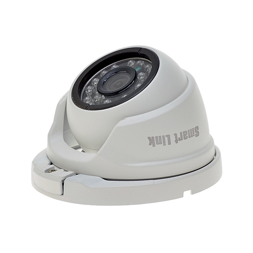 Уличная купольная мультиформатная AHD-камера видеонаблюдения 2Мп с фиксированным объективом антивандальная со встроенной ИК-подсветкой до 30 м Smart Link SL-H2342M 36 V2 240000₽