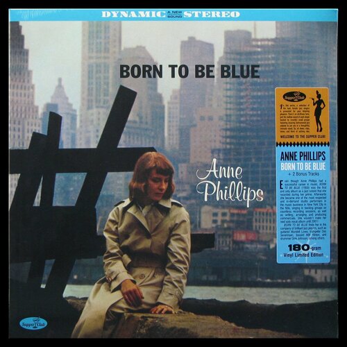 Виниловая пластинка Supper Club Anne Phillips Born To Be Blue 4190₽
