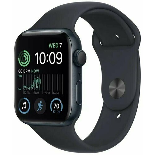 Умные часы Apple Watch Series SE Gen 2 2023 44 мм Aluminium Case GPS midnight Sport Band 3172500₽