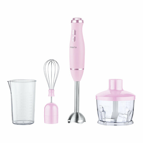 MARTA MT-1564 розовый опал кухонный процессор 129600₽