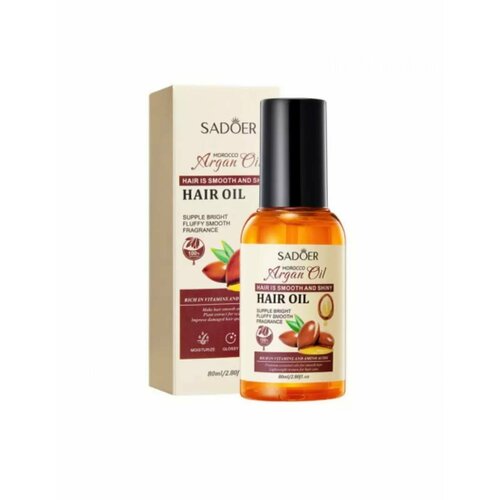 SADOER Масло для волос Argan Oil 80 мл 290₽