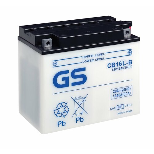 Мотоциклетный аккумулятор GS CB16L-B