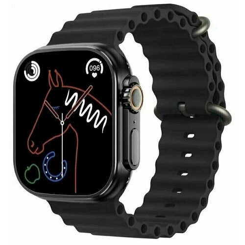 Умные часы Hoco Y12 Ultra черный 250000₽