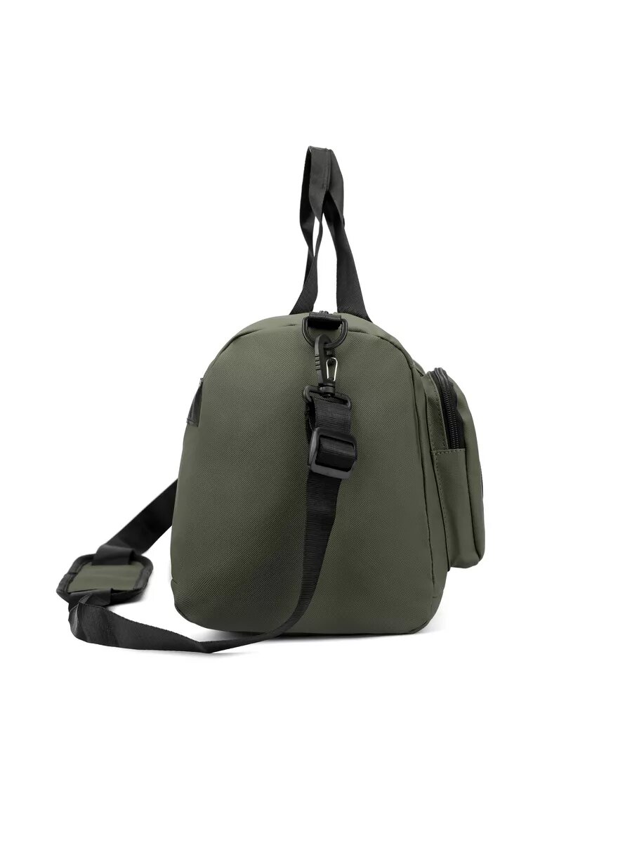 Сумка Journey, фактура гладкая, хаки — фото 1