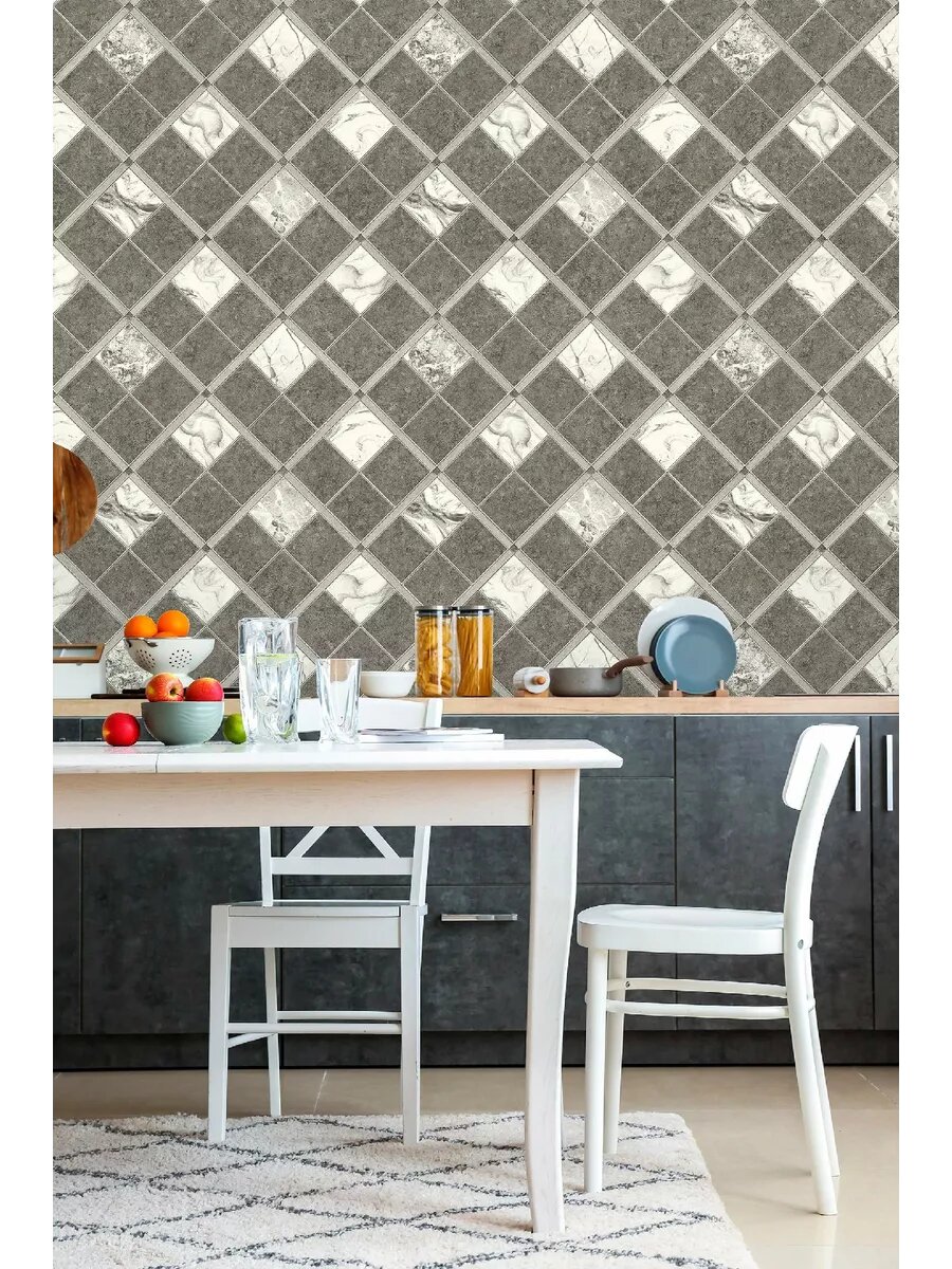 фото Обои виниловые для кухни моющиеся