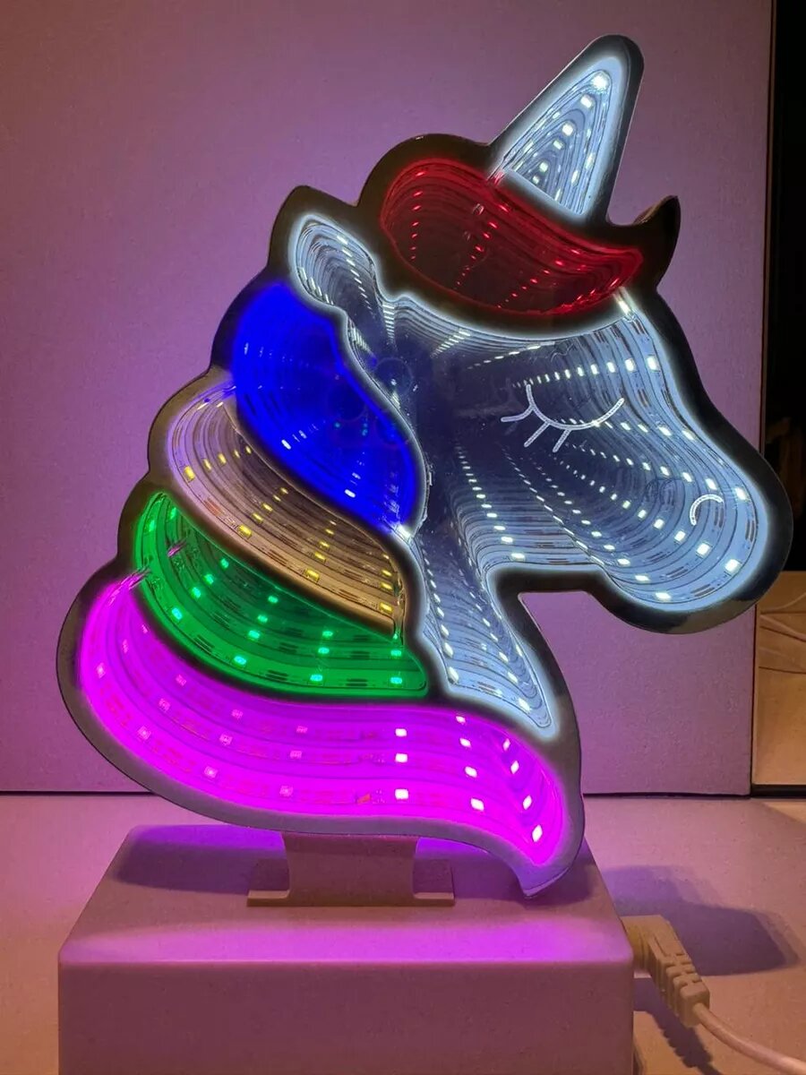 Детский светильник ночник, 21 см — фото 1