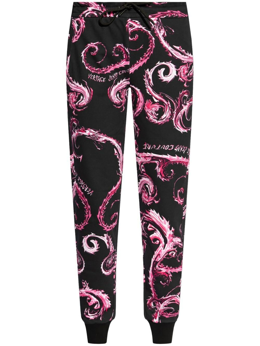 Versace Jeans Couture - спортивные брюки с логотипом - Женский - XS - Черный