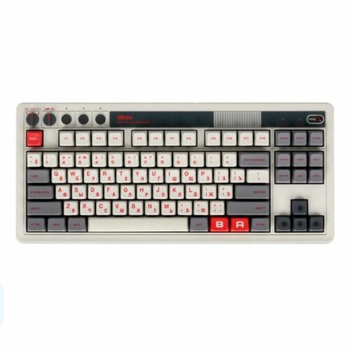 Клавиатура проводнаябеспроводная 8BitDo Retro Mechanical Keyboard - N Edition 1349900₽