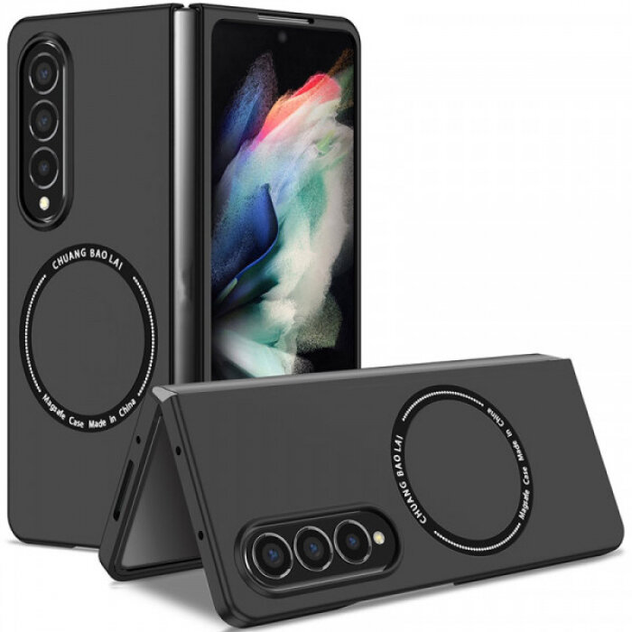 Matte Shield Тонкий матовый пластиковый чехол с поддержкой Magsafe для Samsung Galaxy Z Fold 4