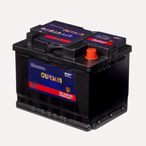 Изображение товара Аккумулятор OURSUN DIN AGM VRL2 (60-H5)