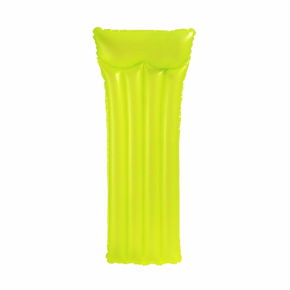 Матрас надувной Неон салатовый (183х76 см) Intex 59717-KR2