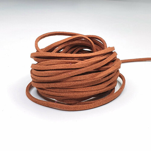 Hairshop Сканди-шнурок кожаный светло-коричневый 165₽