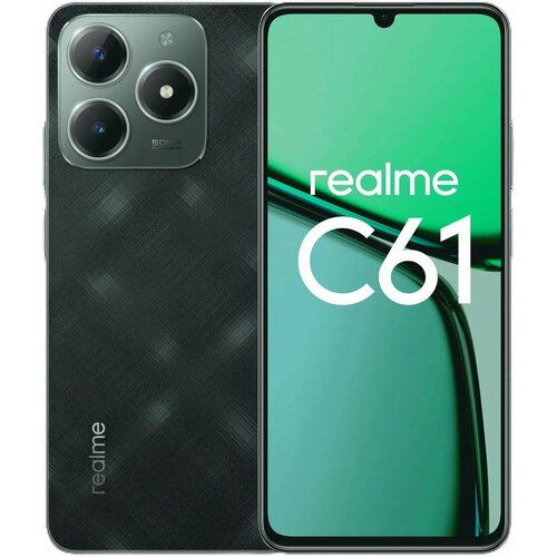 Смартфон realme C61 6128Gb Цвет Green 11580₽