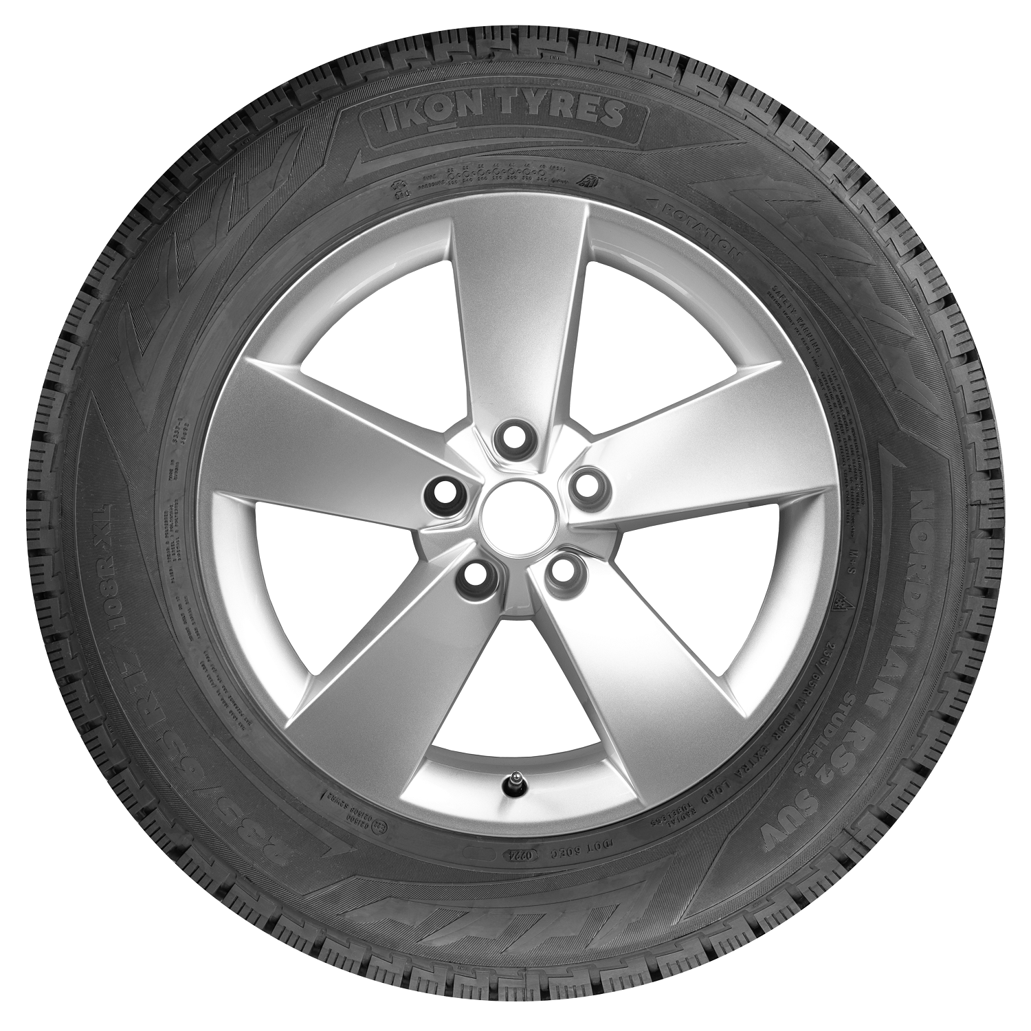 Шины зимние автомобильные Ikon Tyres Ikon Nordman RS2 SUV (Character Snow 2 SUV) 225/65 R17 106R XL — фото 1