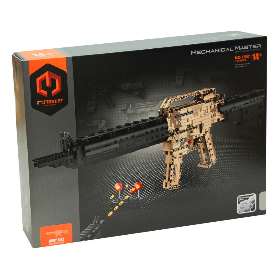 Конструктор iM.Master Штурмовая винтовка М16 7807 — фото 1
