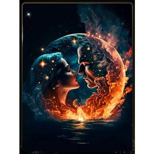 Алмазная мозаика на подрамнике/40х50