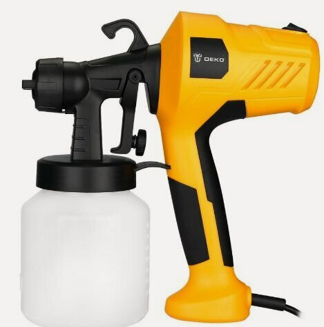 Изображение товара Краскопульт сетевой DEKO DKSG500 063-4292, желтый