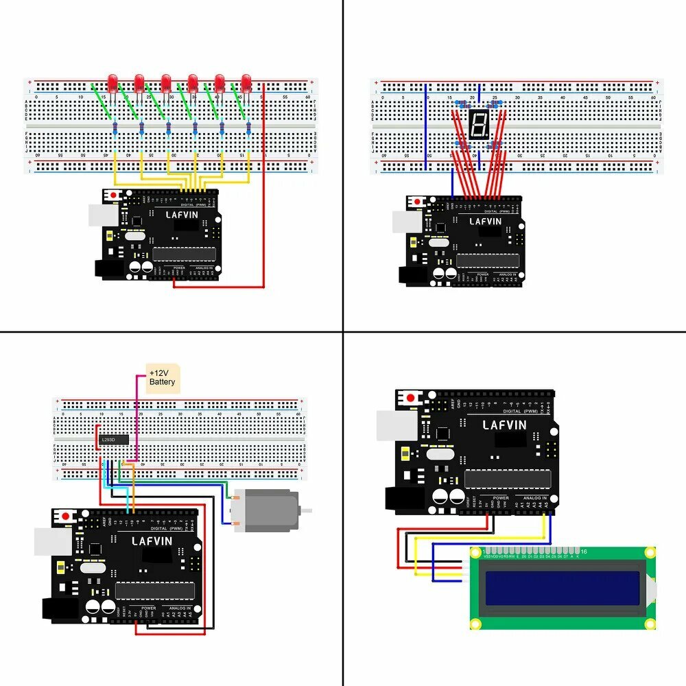 Набор для Arduino R3 Basic/Super/Ultimate Electronic DIY Kit, Ultimate Kit 03 — фото 1
