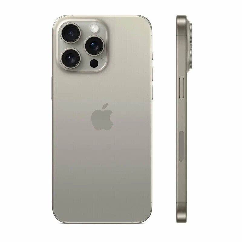 Смартфон Apple iPhone 15 Pro Max 256GB Natural Titanium (nano SIM + eSIM) Global — фото 1