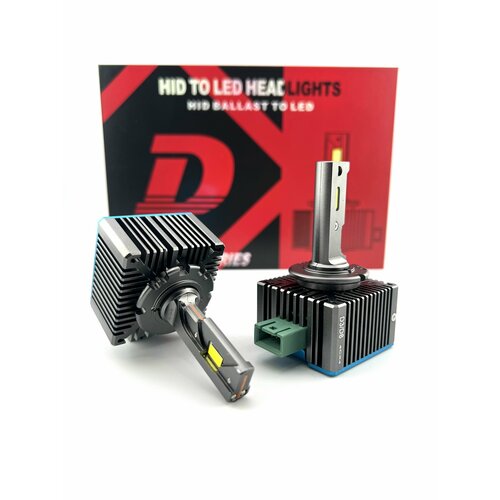 Лампы LED D3S для Opel Mokka J13 2012- / светодиодные 6000k 4500LM / взамен штатных ксеноновых ламп / комплект 2шт