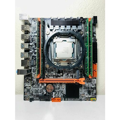 Комплект Материнская плата X99 Процессор Intel Xeon E5-2690v4 14 ядер 28 потоков 32 ГБ DDR4 13500₽