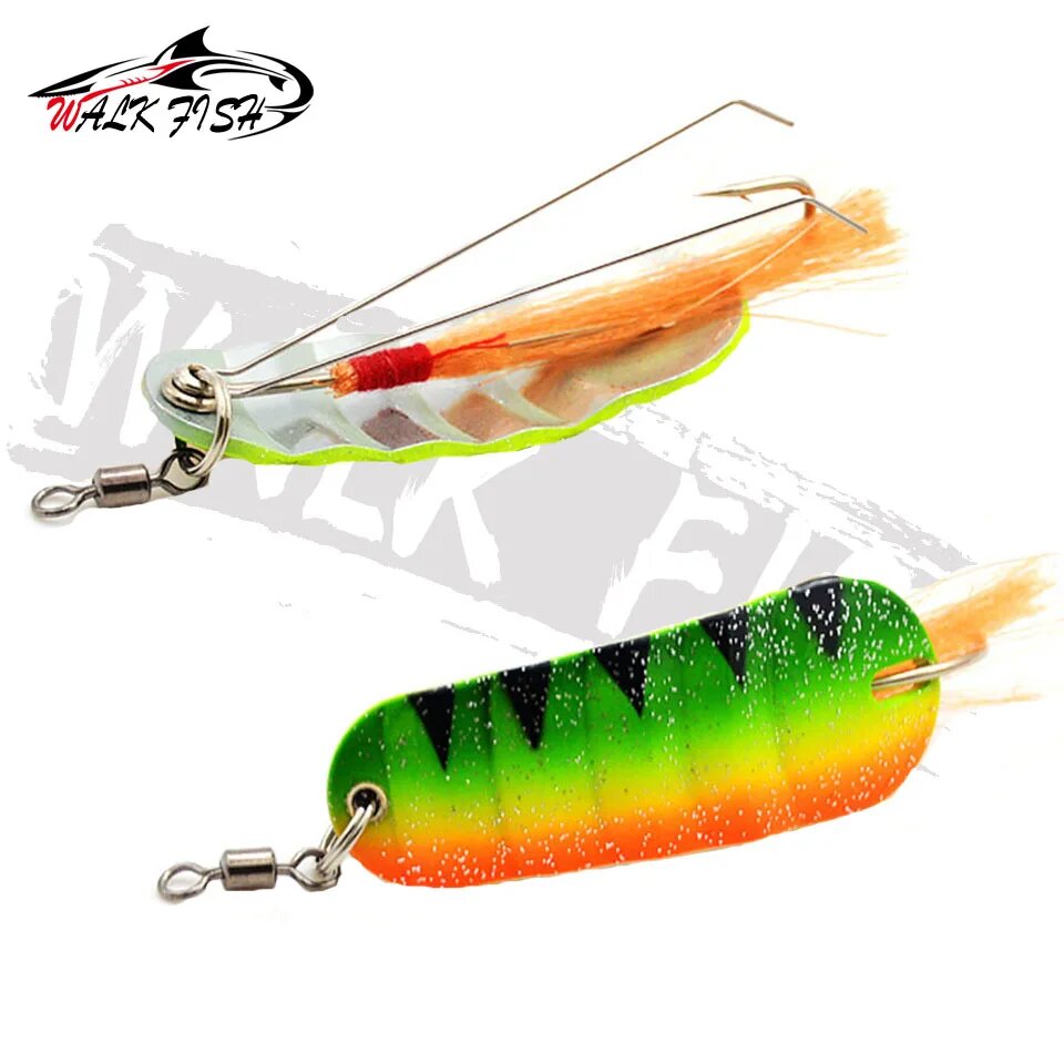 WALK FISH Блесна металлическая, E 5, 6.2 см, 21 г
