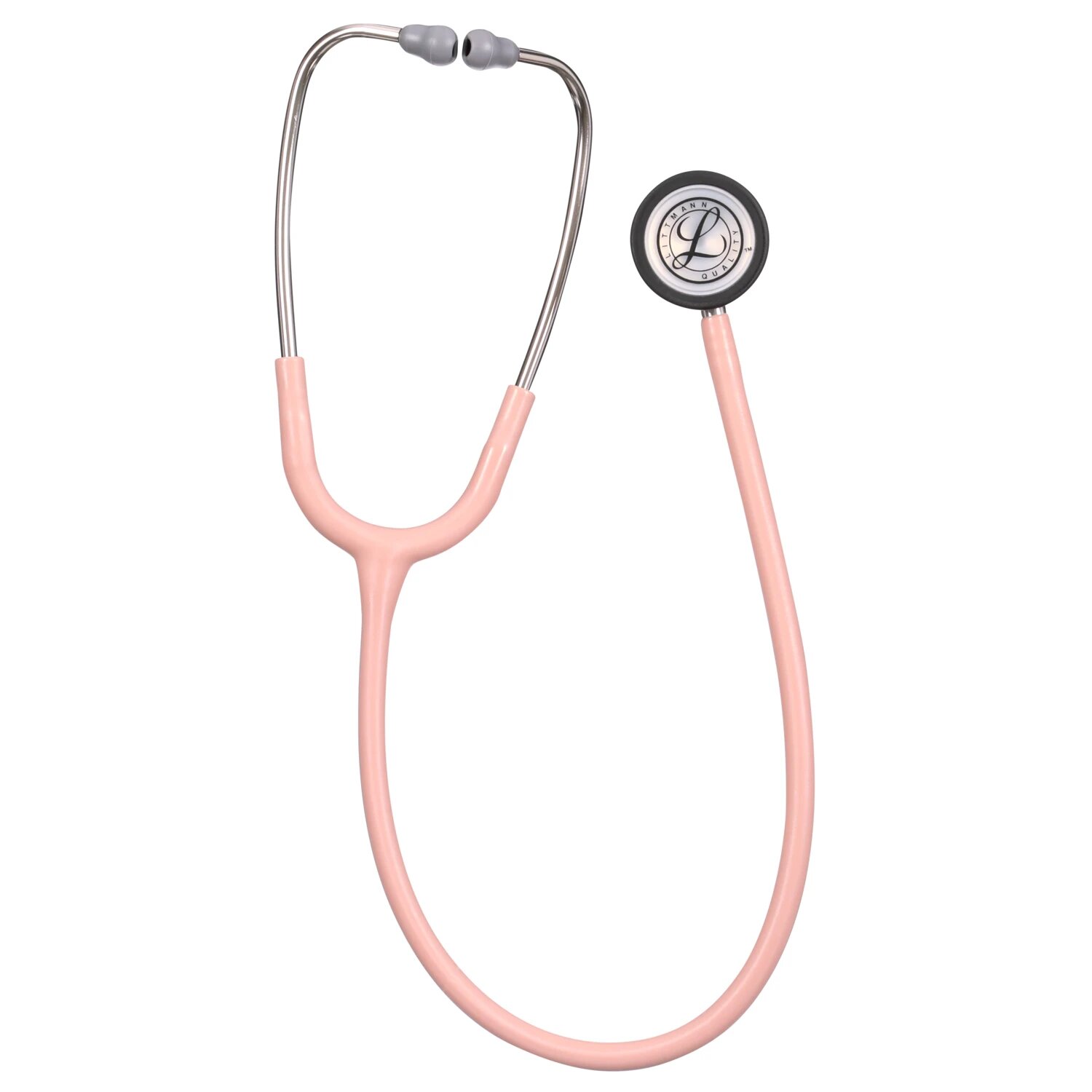 Стетоскопы И Фонендоскопы Стетоскоп Littmann Classic III, матовый розовый, головка шампань (5910C)