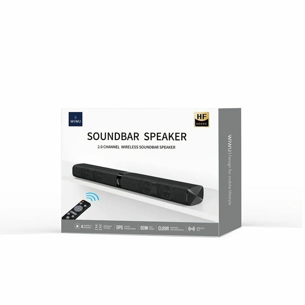 Саундбар WIWU Sounder Speaker S1 60W - Black — фото 1