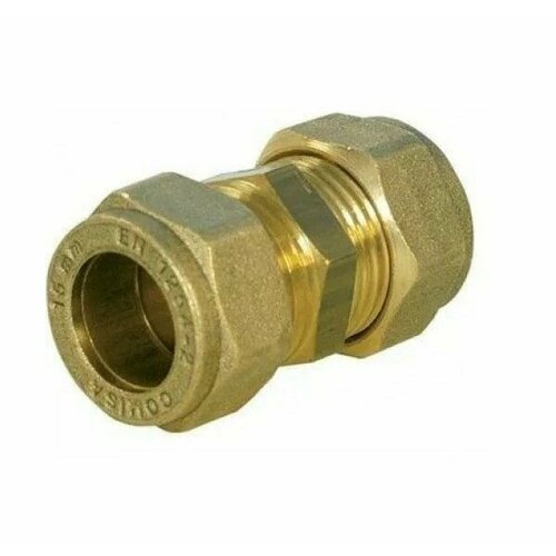 Муфта соеденительная 10х10, обжимная для медной трубы